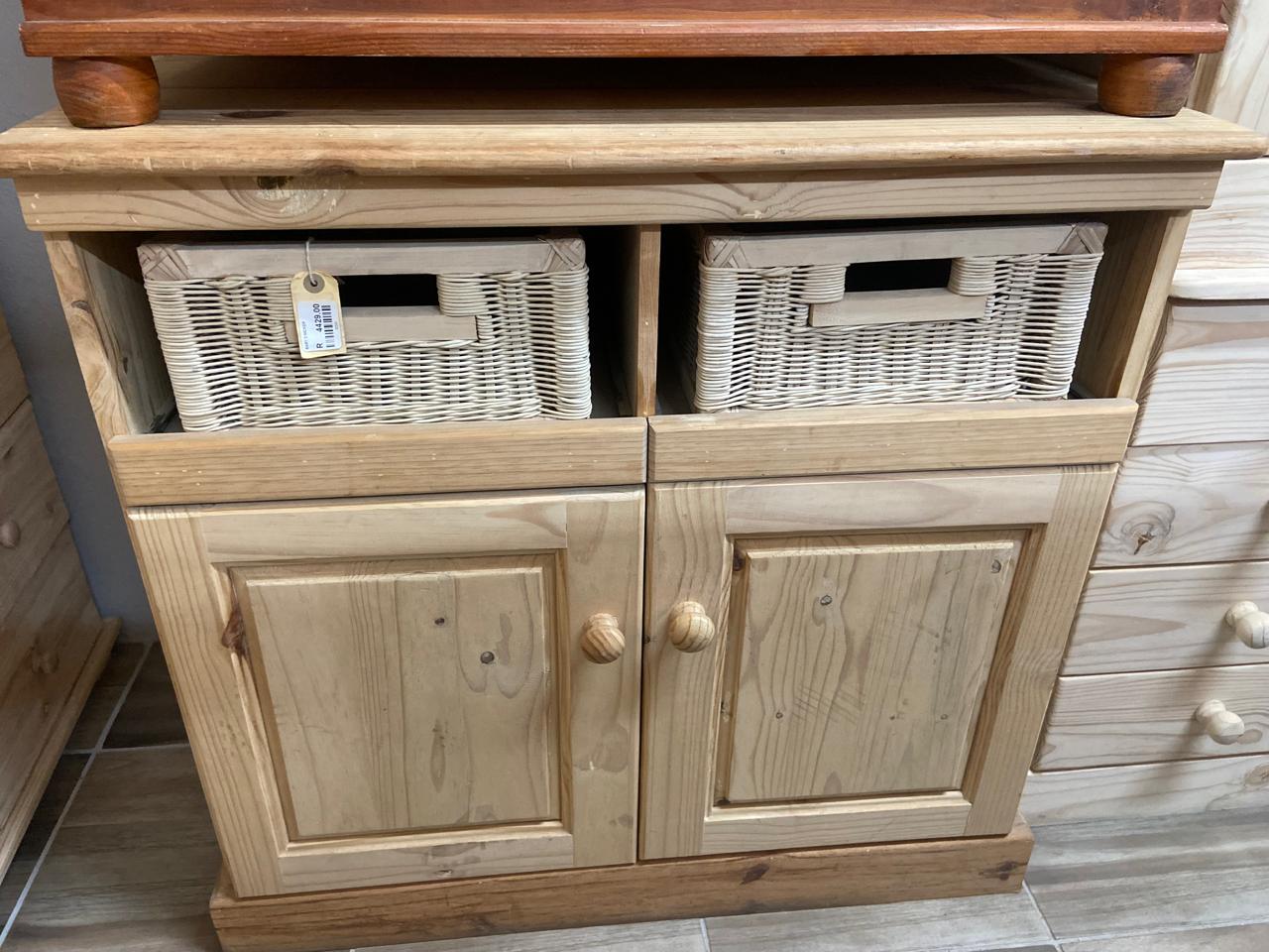 Basket Storage Cabinet